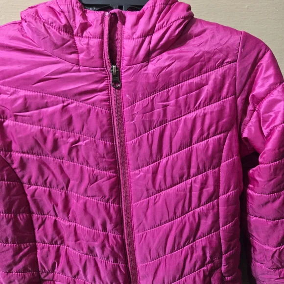 Columbia Kids Omni-Heat Magenta Pink Morning Light Puffer Jacket Size: M (10-12) - Picture 4 of 13